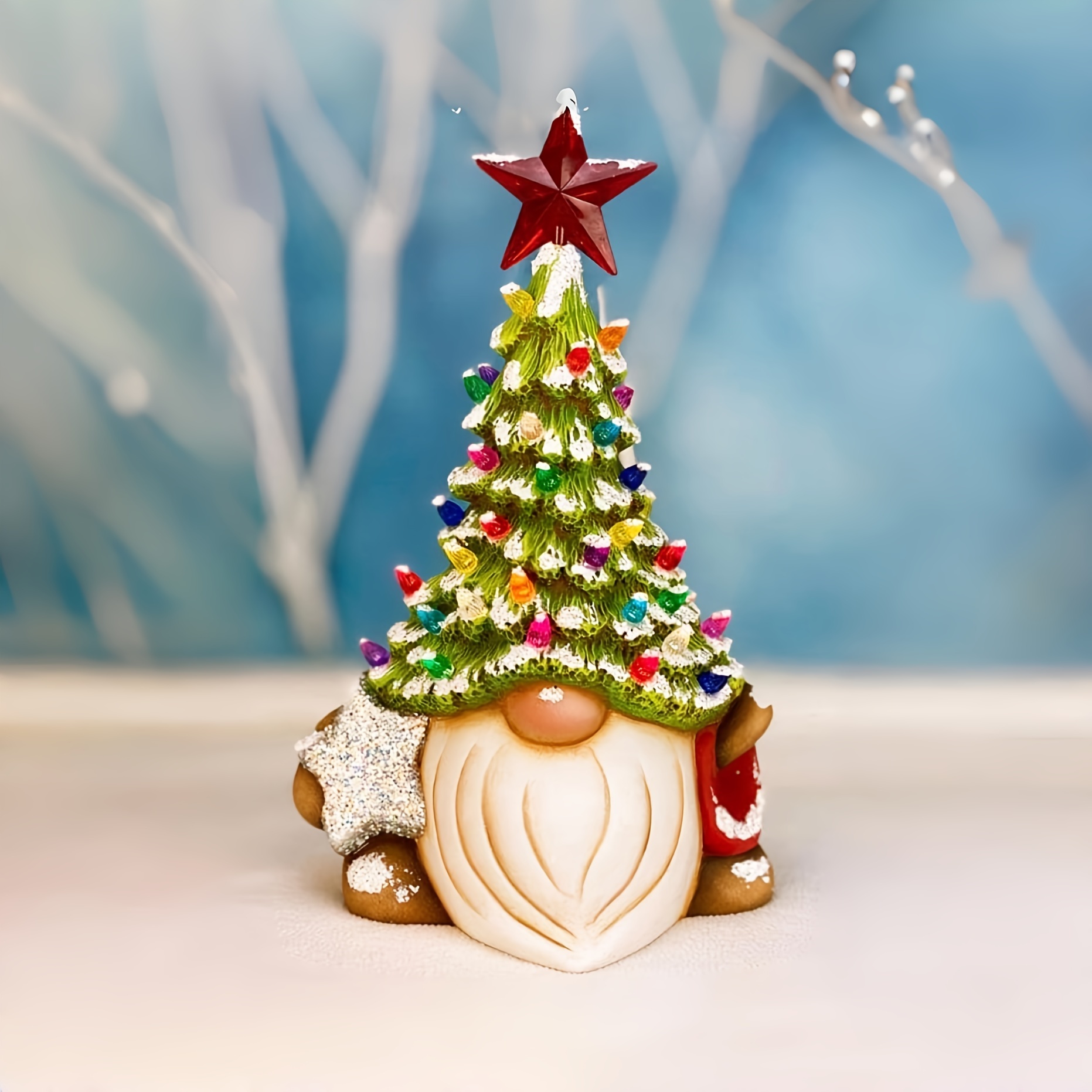 

- Christmas Tree - Statue For & Decor, For