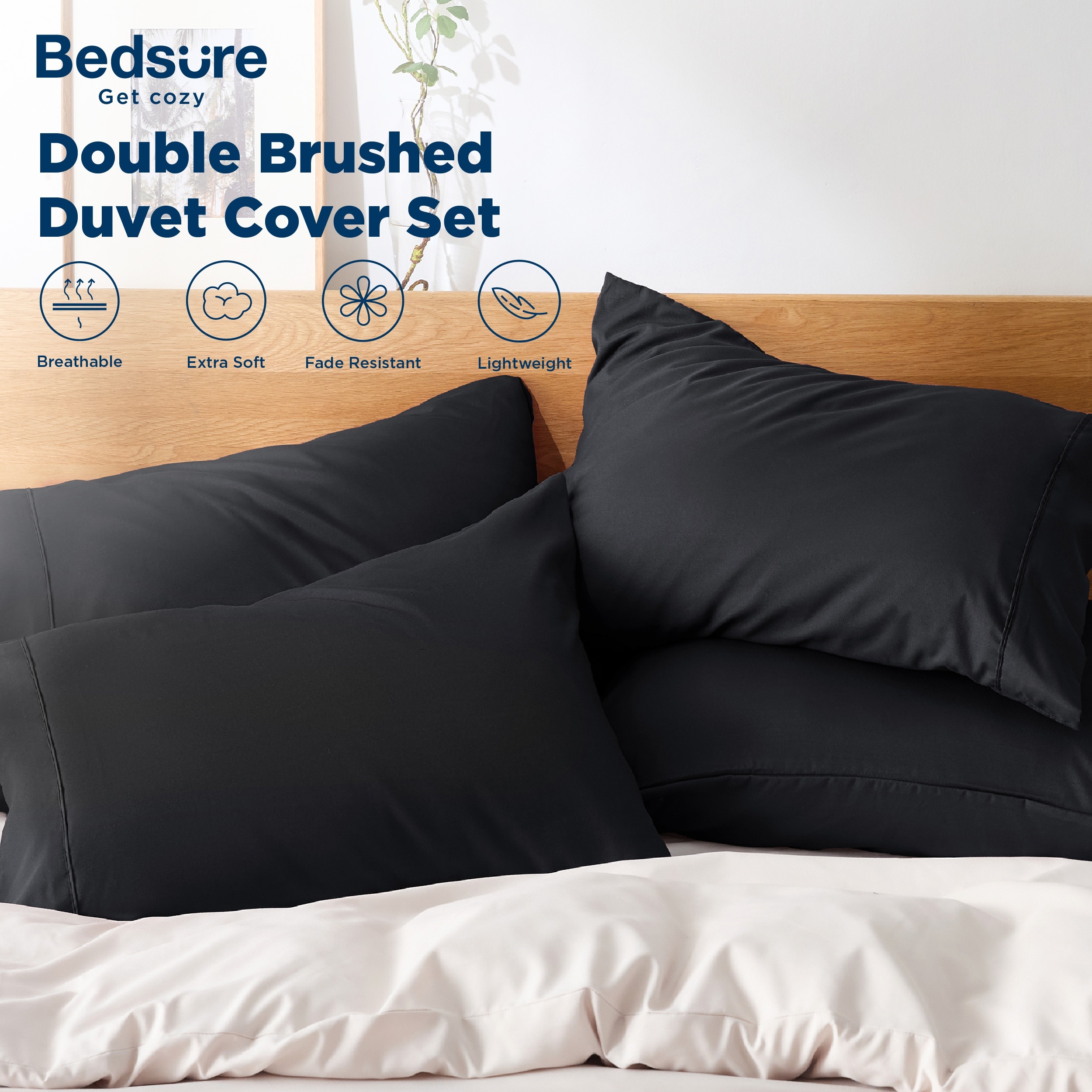 

2pcs/ 4pcs Body Pillow Polyester Microfiber Long Pillow Cases, And Cozy Body Pillowcase With Envelope Closure