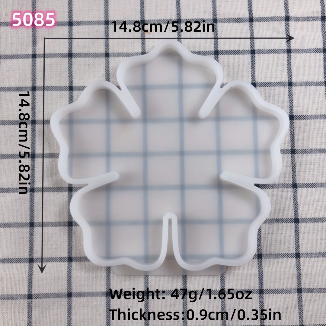 Sakura Coasters Silicone Molds For Flower Coasters, Plaster Resin Coasters Casting Molds For Desktop Decoration