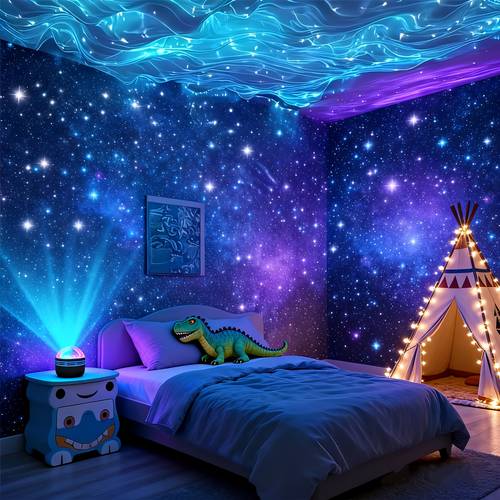 the projector with a remotecontrol features a usb and is suitable forcreating a relaxing atmosphere inoffices or homes with its purple it an gift fornational day labor day