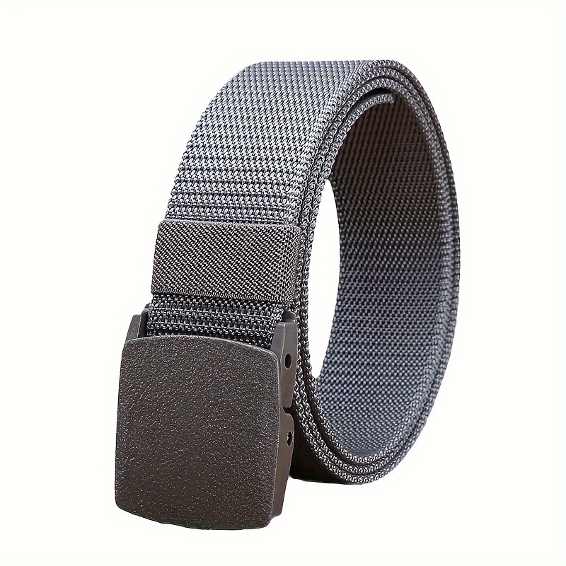 Quick-Drying Nylon Belt for Men with Plastic Buckle