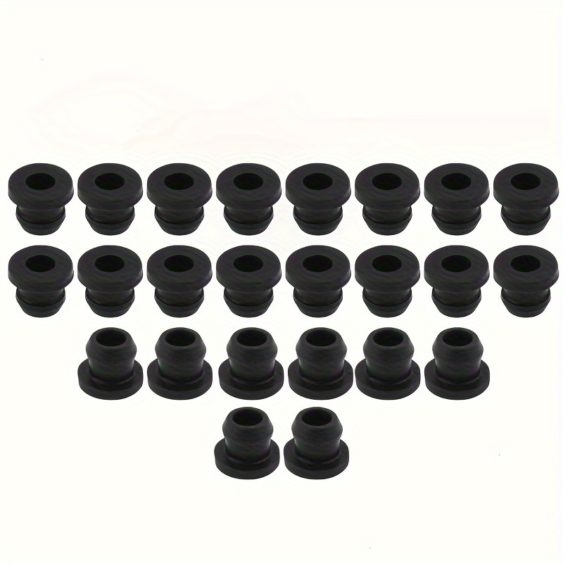 12/24pcs Of High-temperature Resistant Grommets For Rv Stoves - Made Of For Scratch Protection And Versatile Use