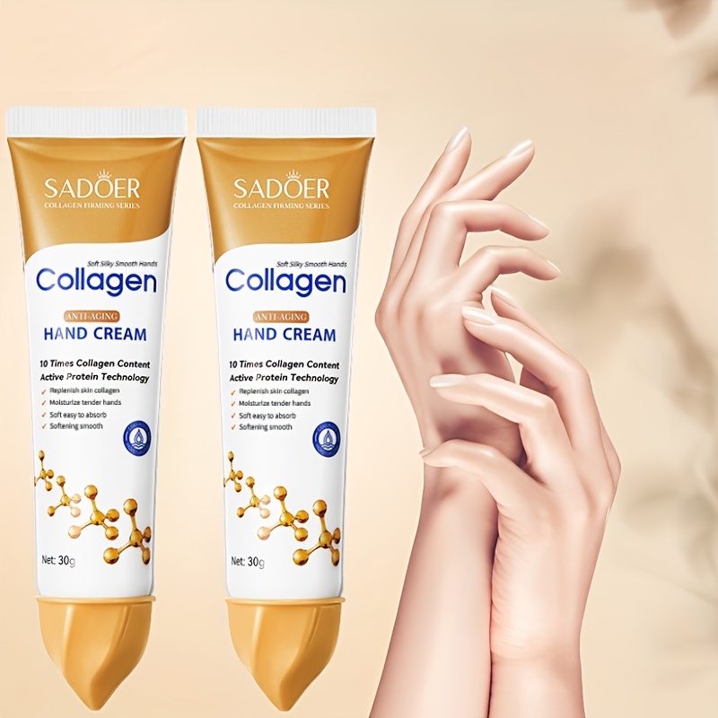 hydrating collagen hand cream 1 3pcs moisturizing skincare make skin   looking for   types hypoallergenic ideal for dry autumn winter