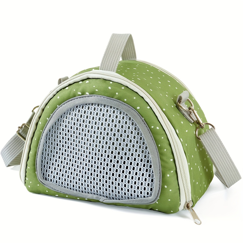 TEMU Flower Branch Mouse Bag Small Bag Parrot Lizard Hedgehog Outing Bag Crossbody Breathable Fashion Squirrel Bag Mole Outing Cage Hamster Bag