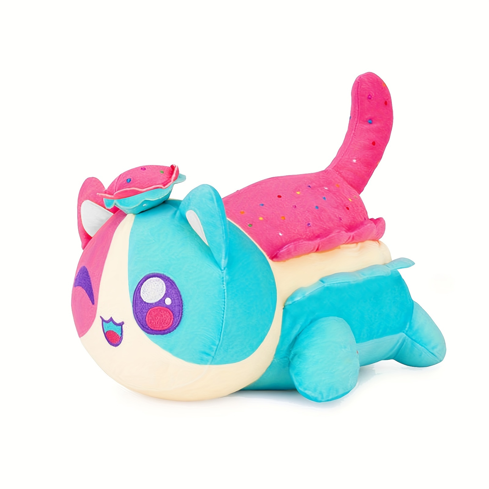 Food Meemeows Cat Plush Super Cute Cat Toy Collect Fans - Temu