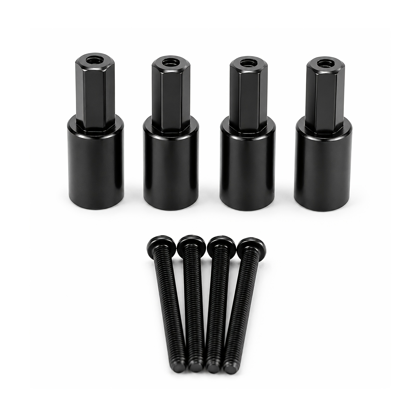 TEMU 5mm To 5mm Hexagonal Connector Non-destructive Seat Mangniu Mn Naughty Dragon Wpl Remote Climbing Car Modification Upgrade Additions