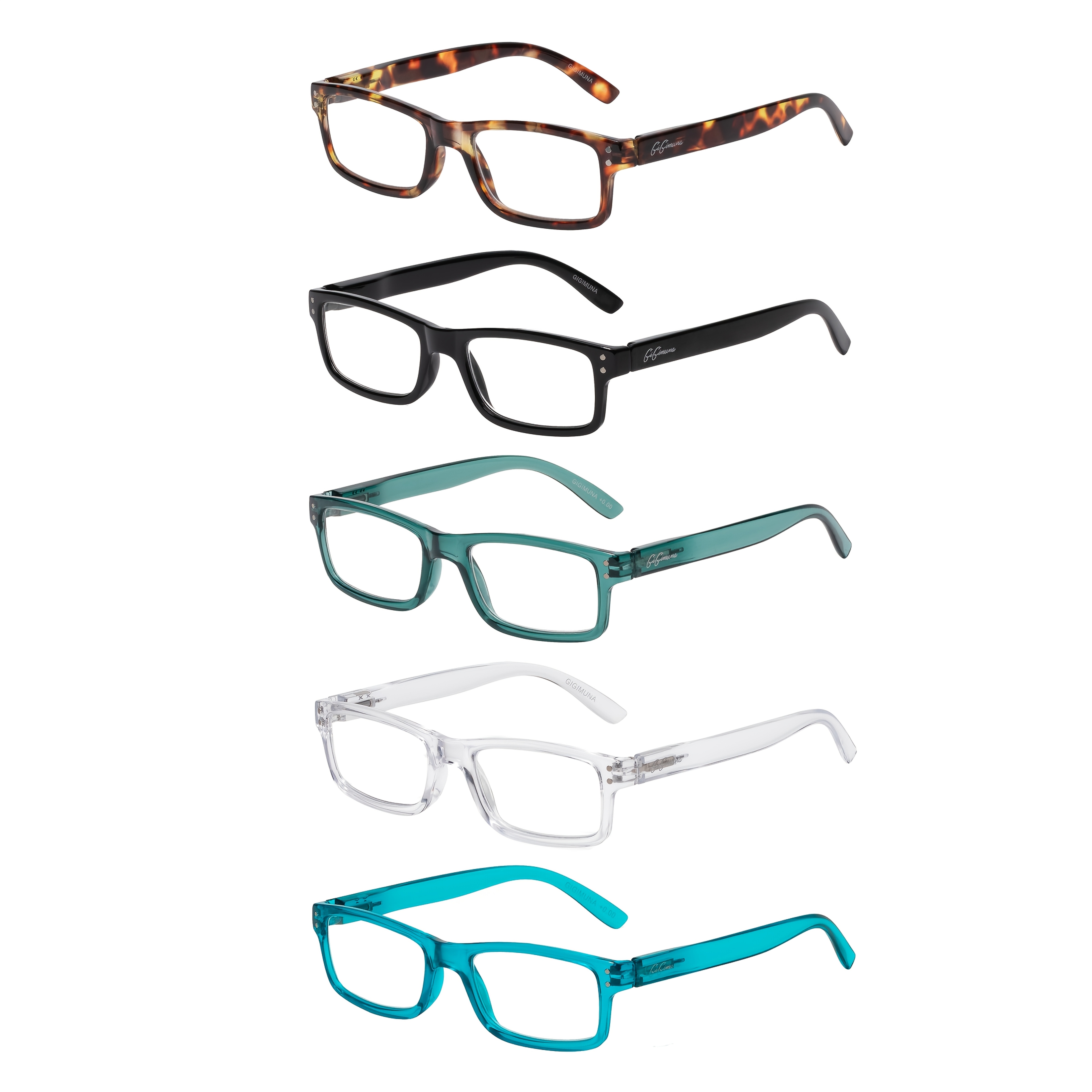 5pcs Reading Glasses for Women Men Christmas Gifts Ideas for Men Women Blue Light Blocking Spring Hinge Computer Readers, (Limit 3 Per Customer) New Arrived, Gift for Women And Men Mother's Father's Day Easter Halloween Thanksgiving Christmas Day