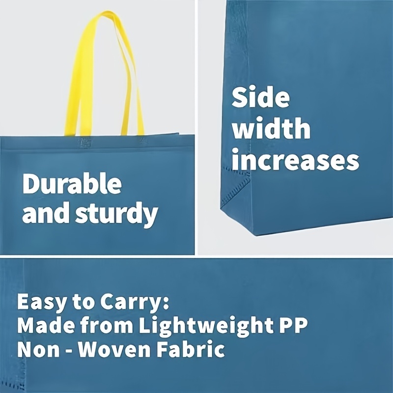 50/80 Customizable Bright-Colored Non-Woven Tote Bags