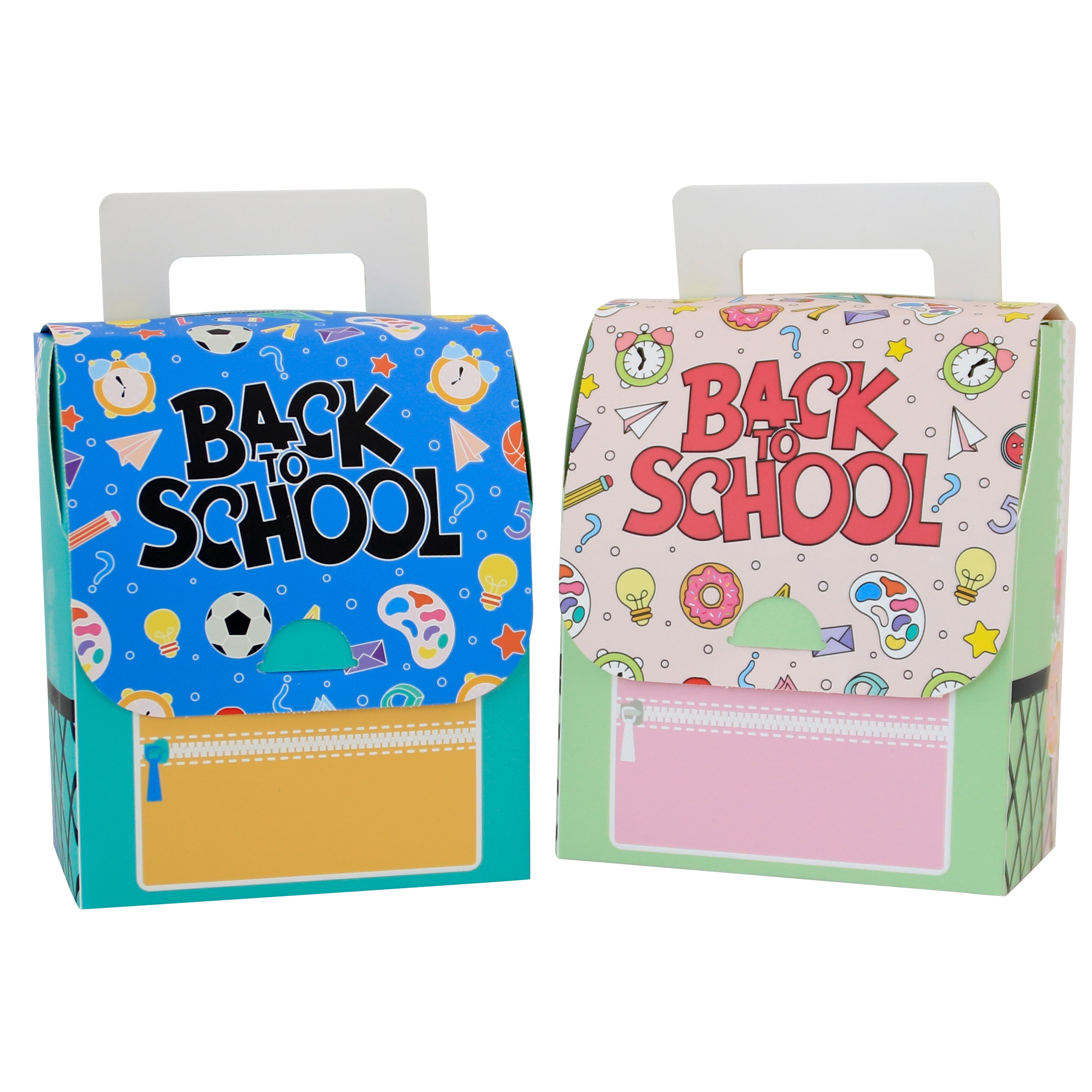 

24pcs Welcome Back To School Gift Box First Day Of School Candy Treat Boxes Backpack Favor Boxes For Classroom Birthday Decorations Party