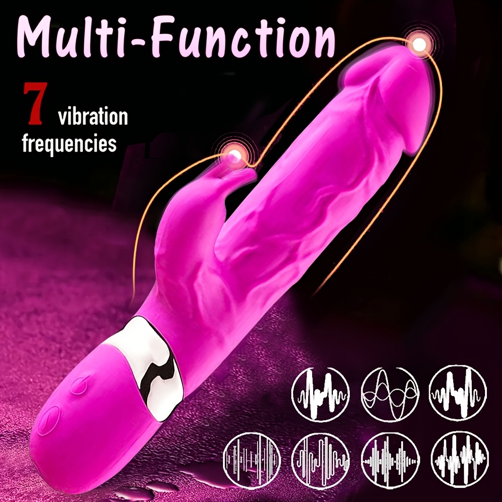 Vibrador rosa para estimulación del punto G