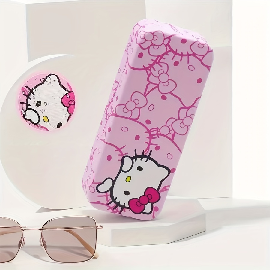 pink leather glasses case cute floral Temu Oman
