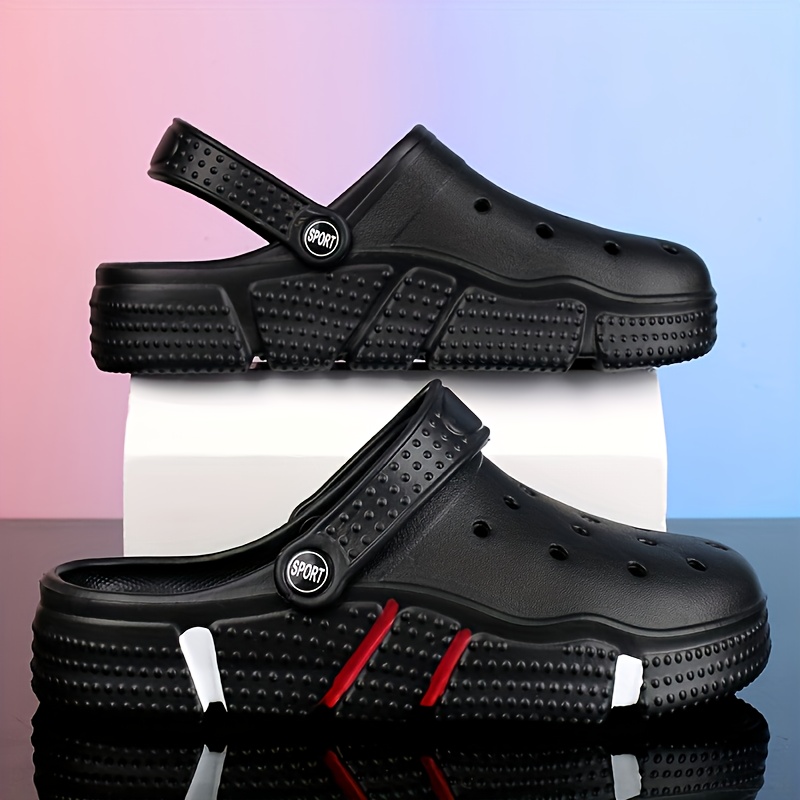 Image of Fashionable Awesome Eva Slippers, Non-slip, Casual Slides, Ribbed Texture - Perfect For Indoor/outdoor Use, Beach And Ocean, Unisex, , , Men's Slippers Women's Slides Couple Shoes Men Shoes