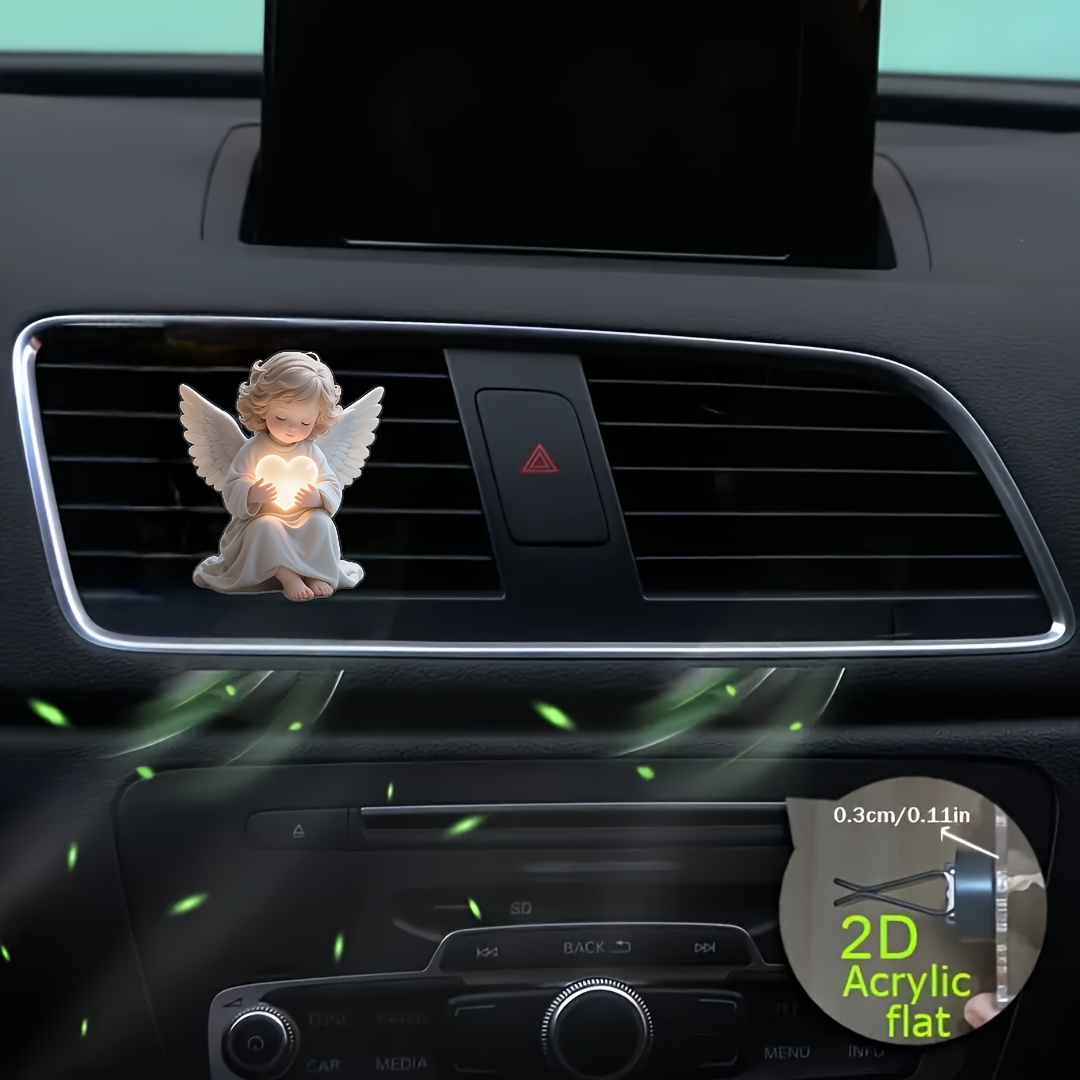 2D Flat, 2pcs with love angel