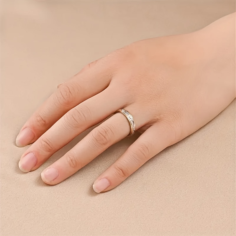 

Elegant Stainless Steel Couple Rings - Non-fading, -chic Style, & - Ideal Gift For Birthdays, Anniversaries