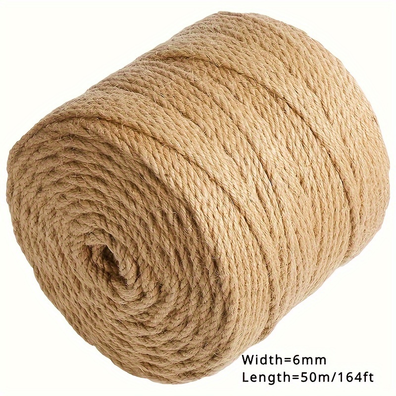 

Durable Jute Cat Scratching Rope - Furniture Protector & Decorative Binding Cord For Cats Cat Harness Harness For Cats