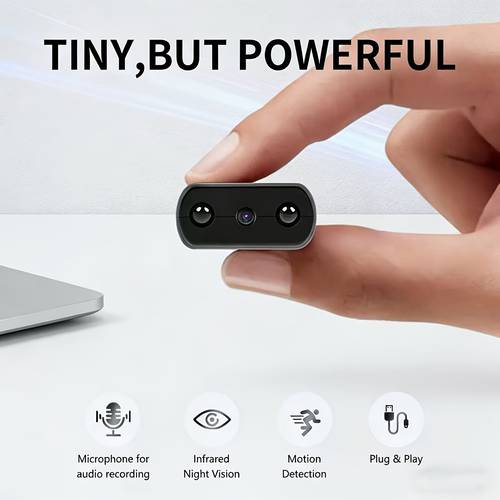 magnetic powerful hd camera with ai detection monitoring security protection hd mini camera smallest camcorder micro cam dv dvr voice local for meeting classes