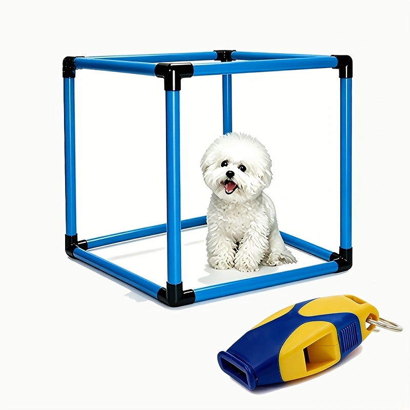 TEMU Dog Training Cube, Pet And Position Training Aid, Pvc Training Equipment For Indoor And Outdoor Use