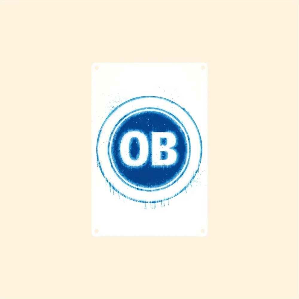 방 장식 1pc 오덴세 볼드클럽 빈티지 알루미늄 금속 간판 - 방수 및 방진 아트워크 포스터 홈, 바, 카페 및 침실 벽 장식 - 크리스마스 및 휴일 선물에 이상적
