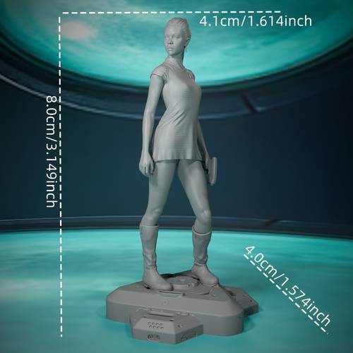 nioye abs material tabletop role playing game characters miniature collectible ornaments model desktop decoration high fantasy fans gift