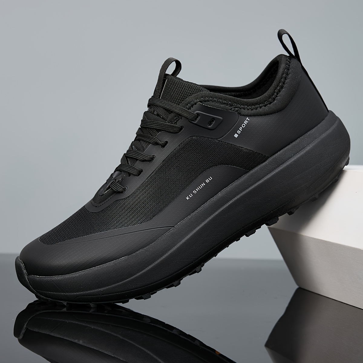 zapatillas de running transpirables para hombre     de eva llanta   o de cordones bajos para senderismo gimnasio y uso casual comodidad para         de tela y plantilla acolchada zapatillas   y estables calzado para senderismo   o de zapatos elegante   antideslizante 24 5cm   6