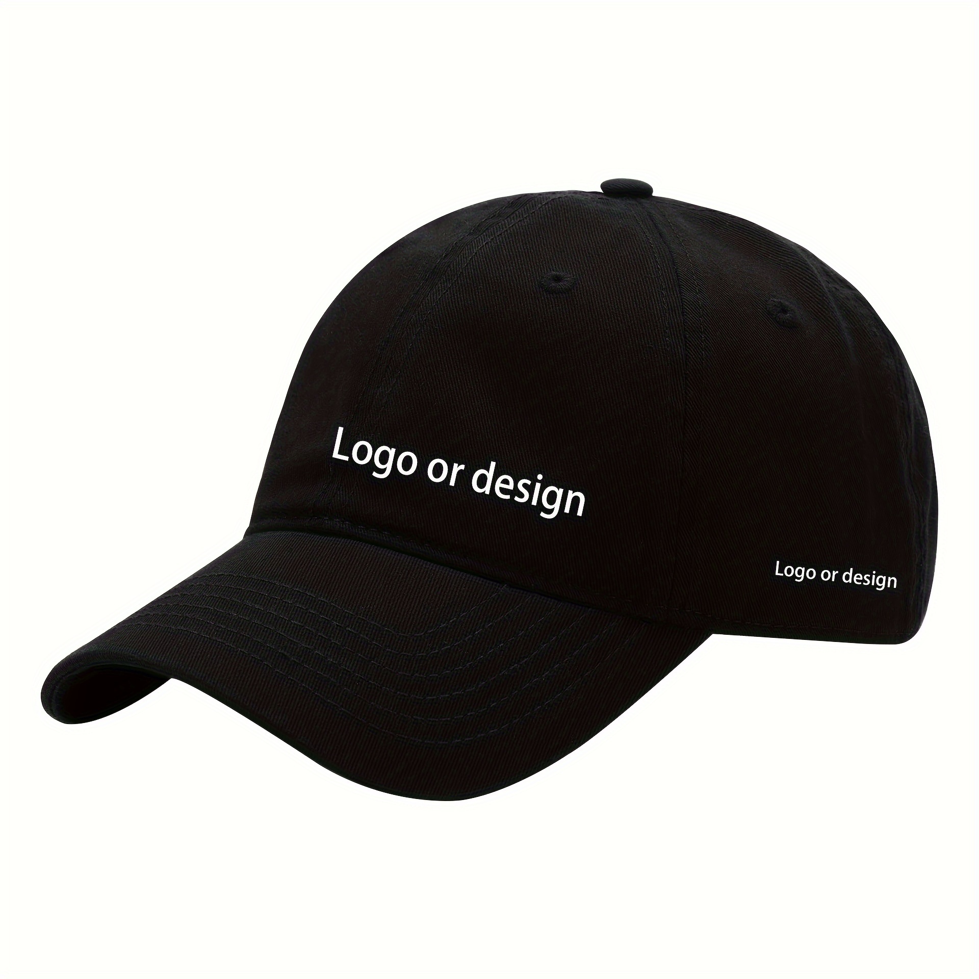 

Customizable Cotton Baseball Cap - Personalize With Your Text, Photo, Or Logo | Adjustable & Breathable Sun Hat For Men & Women | Perfect Gift For Valentine's, Mother's Day, Father's Day