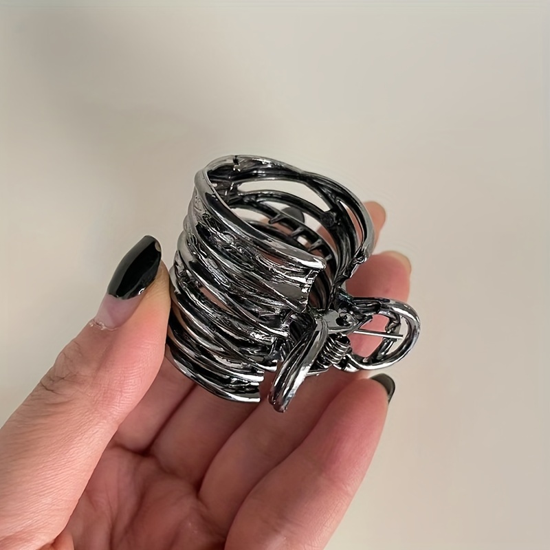1pc, Ponytail Clip, Metal High Ponytail Clip, Hair Accessories, Ponytail Fixing Hair Clip