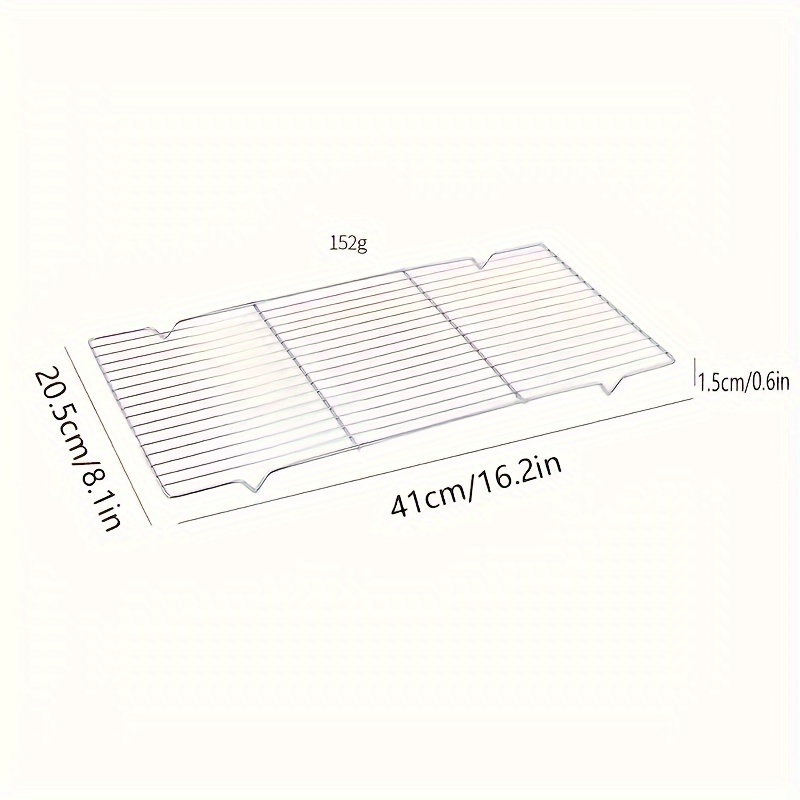 Image of Stainless Steel Rectangular Bbq Grill Mesh - Durable, Disposable Outdoor Cooking Net For Perfect Grilling