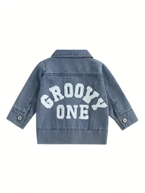 STRETCHY DENIM JACKET WITH EMBROIDERY BOY, CHILD STRETCHY DENIM JACKET WITH EMBROIDERY BOY, CHILD