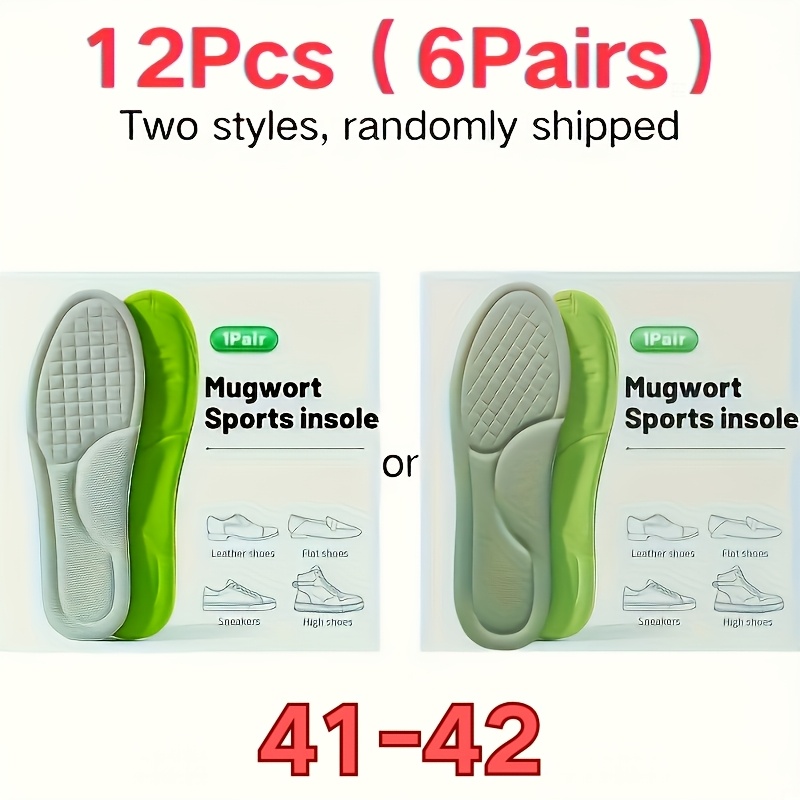 TEMU 6 (12 pezzi) di ammortizzanti, cuscini d'aria sportivi ultra-morbidi e confortevoli per stare a in e inverno. accessori per scarpe, adatti sia