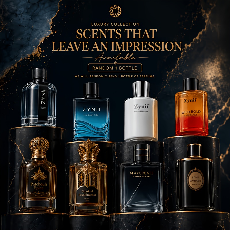 TEMU Send 1 Bottle, Spray, Premium Long Lasting Fragrance For Men, Daily Wear & Gift , , Portable Design, Elegant For Work, Travel, Dates And Special