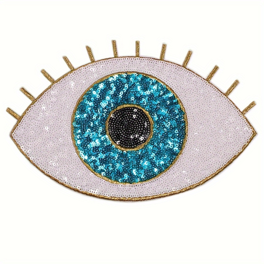 

Eye - Applique For Sewing, Knitting, And - 8.46x5.51 , Accents