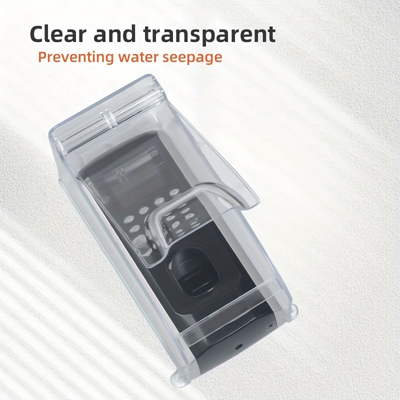 Transparent Outdoor Keyboard Cover for Weather Protection