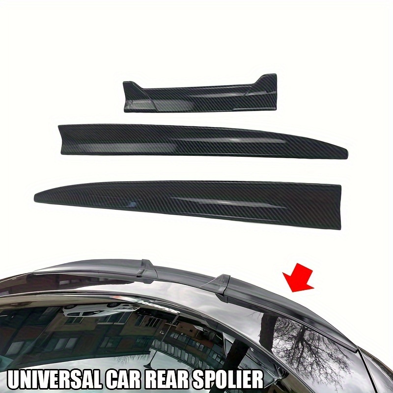 

Car Universal Rear Wing Trunk Roof Tail Trunk Wing Wing Racing Trunk Auto 3pcs