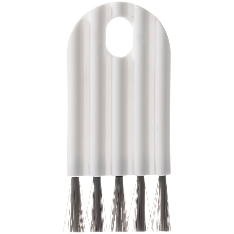 TEMU 1pc Cepillo de limpieza multifuncional para teclado de computadora, cepillo de limpieza de hendiduras para coche, baño, herramienta de limpieza