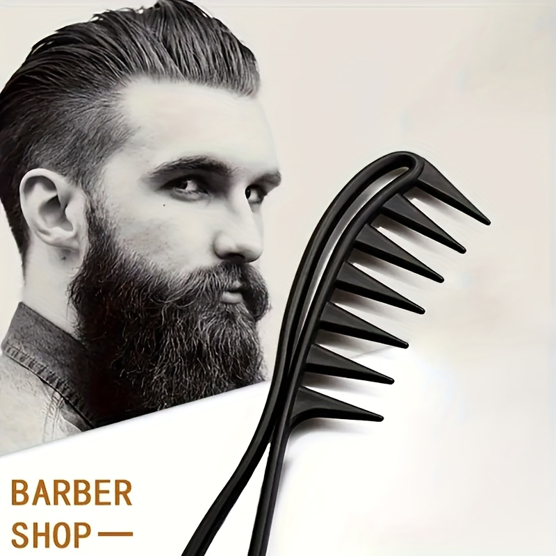 Breitzahnkämme Für Haarstyling – Schwarz, Für Männer & Frauen, Ideal Für Strukturierte Frisuren