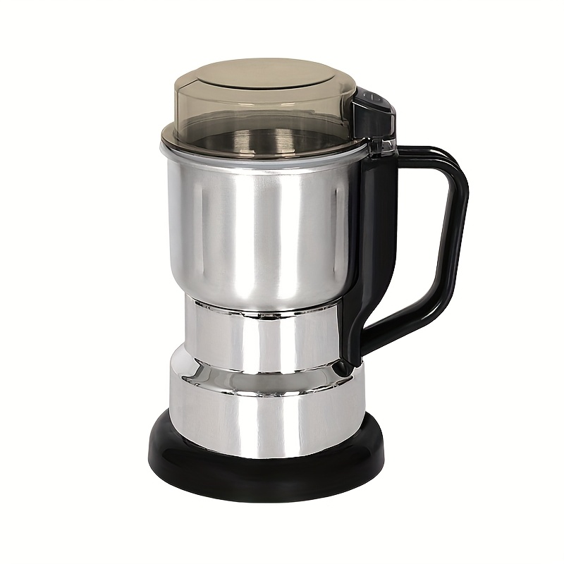 uao stainless steel electric grinder 8 blade high speed 12500 rpm   operation multi functional for   herbs medicinal ingredients 220 240v durable kitchen appliance with ergonomic handle grinder for kitchen herb   sleek appliance   construction Product details 7