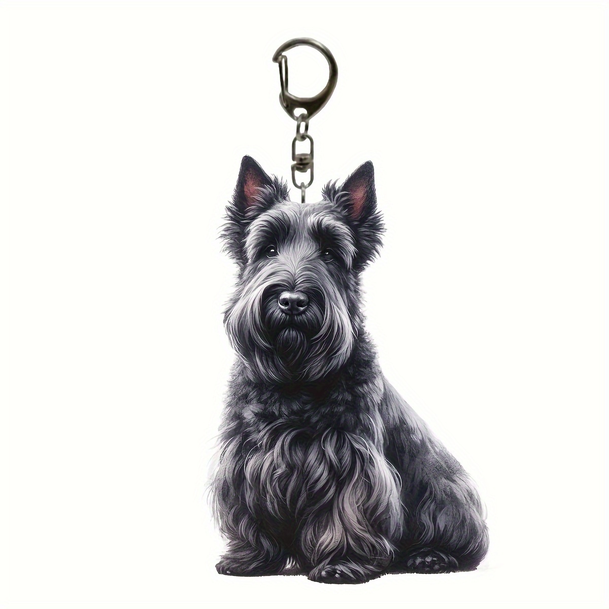 

Scottish Dog Key , 2d Keychain For Men, And Dog