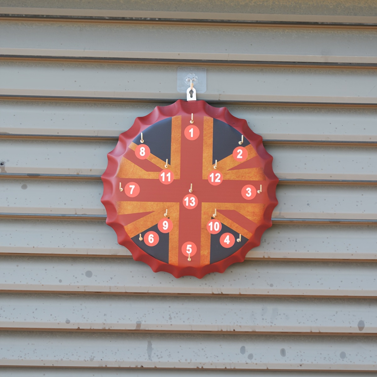 Ringer Darts Toss Game - Indoor Outdoor Hook Ring Toss Set, Hook Ring Toss Game - Yard Hooky Ring Tossing Games - Hookie Wall Game Indoor & Outdoor Family Fun - Home, Party, Office, Camping & Backyard Games.