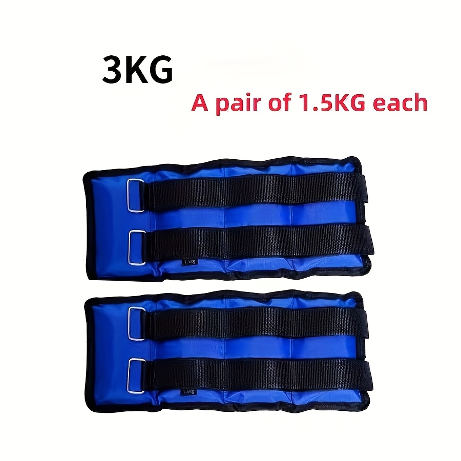 2pcs Weighted Sandbags For Wrist & Leg Training - 3kg/5kg Options, Workout Sandbags With Handles, Portable Strength Training Equipment For Home Gym, Core Workouts & Physical Relax