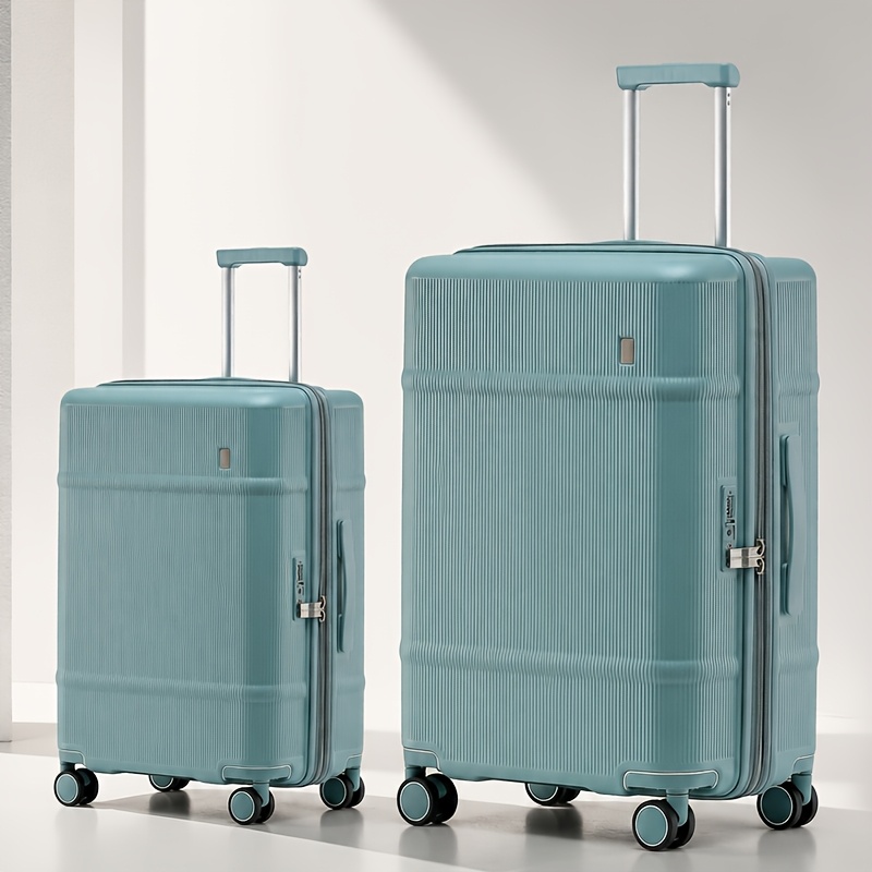 2pcs Travel Suitcase Set with Retractable Handle