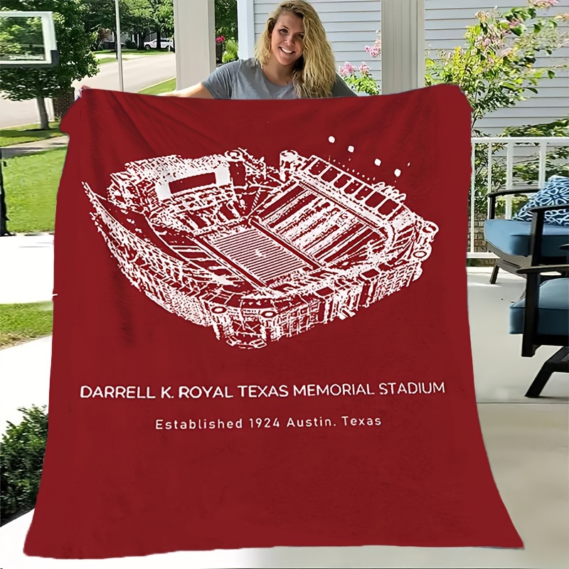 

Stadiumtexas Blanket, Personalized Field Blanket - , -free, -pilling, No-fading, Suitable For , Birthdays, , Christmas