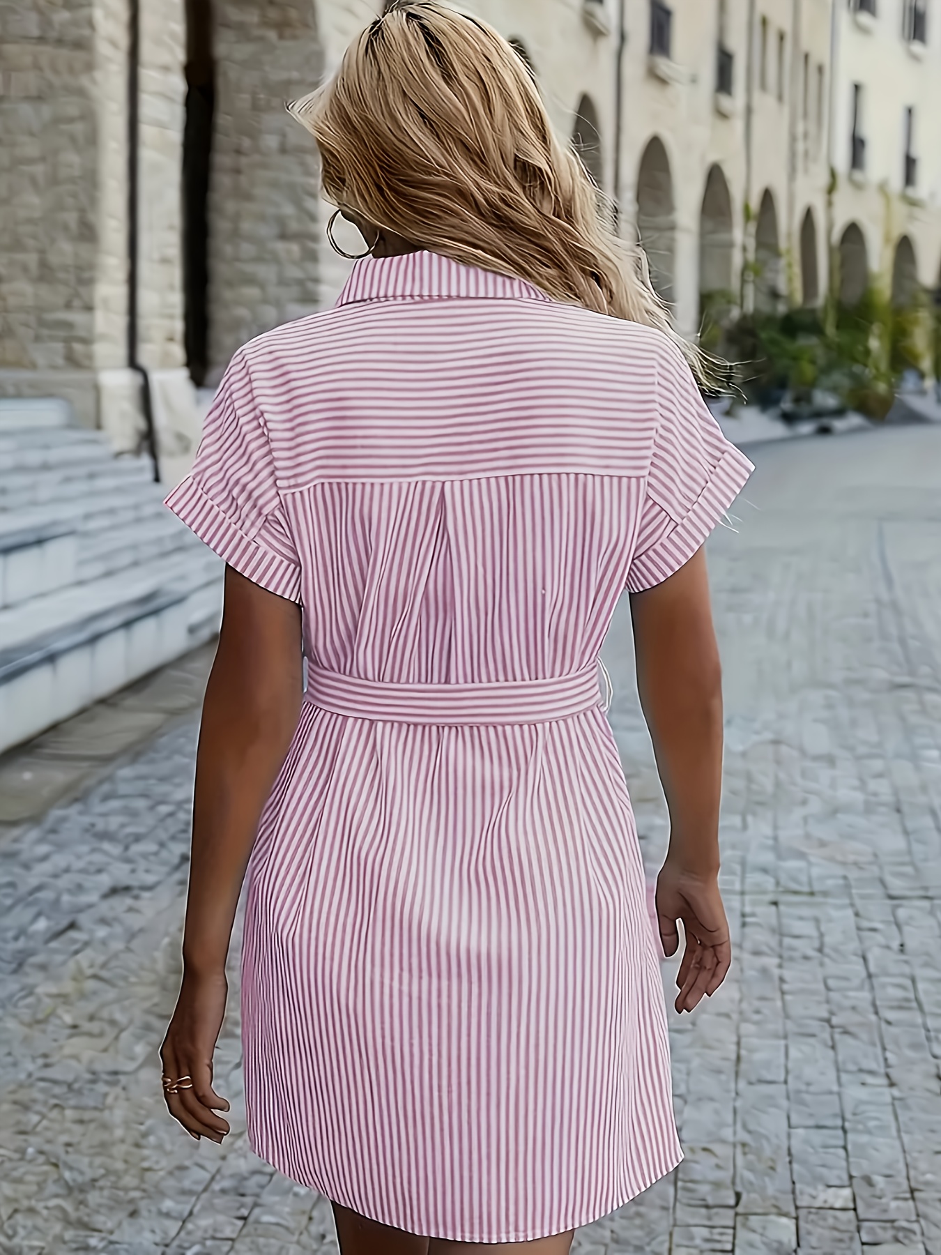 chinese dress ladies Red Checkered Stripes Maxi Dress main image 1