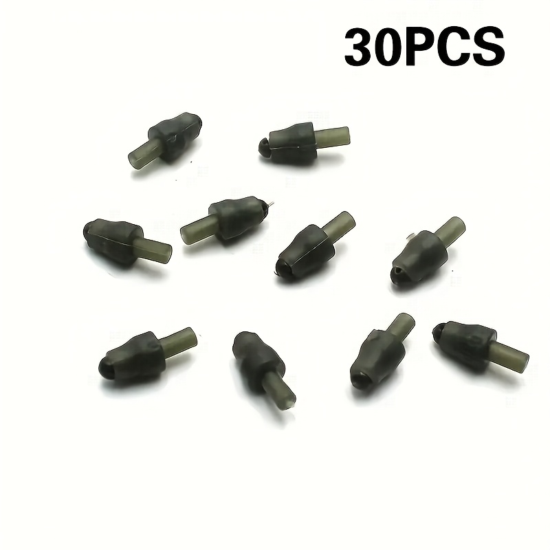 Yoto 30pcs/60pcs/100pcs Quick Change Connector Replacement Method Feeder Connectors Quick Change Beads Fishing Accessories