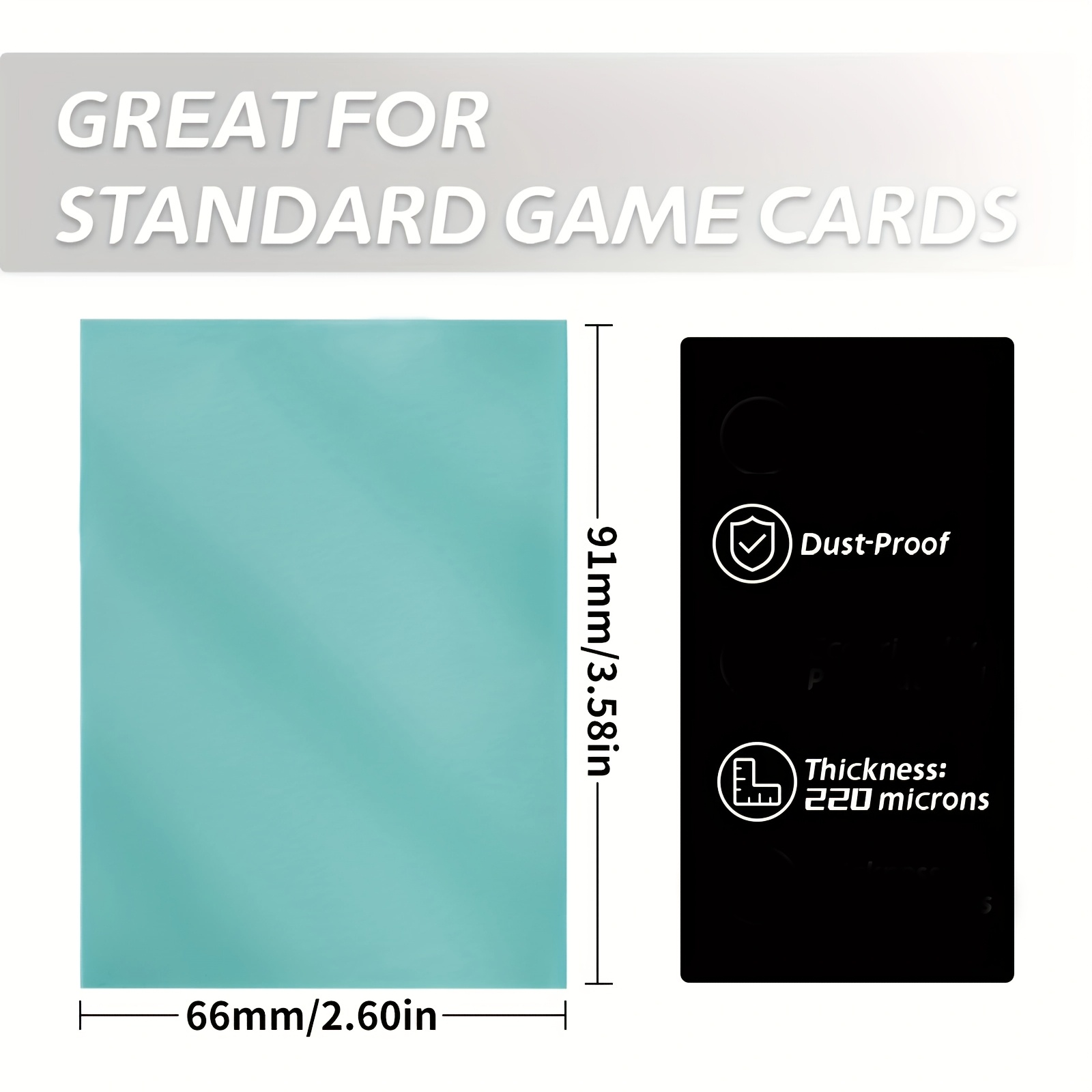 what size card sleeves for mtg Ultra PRO (100) | Standard Size, Soft Penny Sleeves | Pokemon This thickness works best if you have over about 75 cards in a pile What's your favourite Dragon Shield