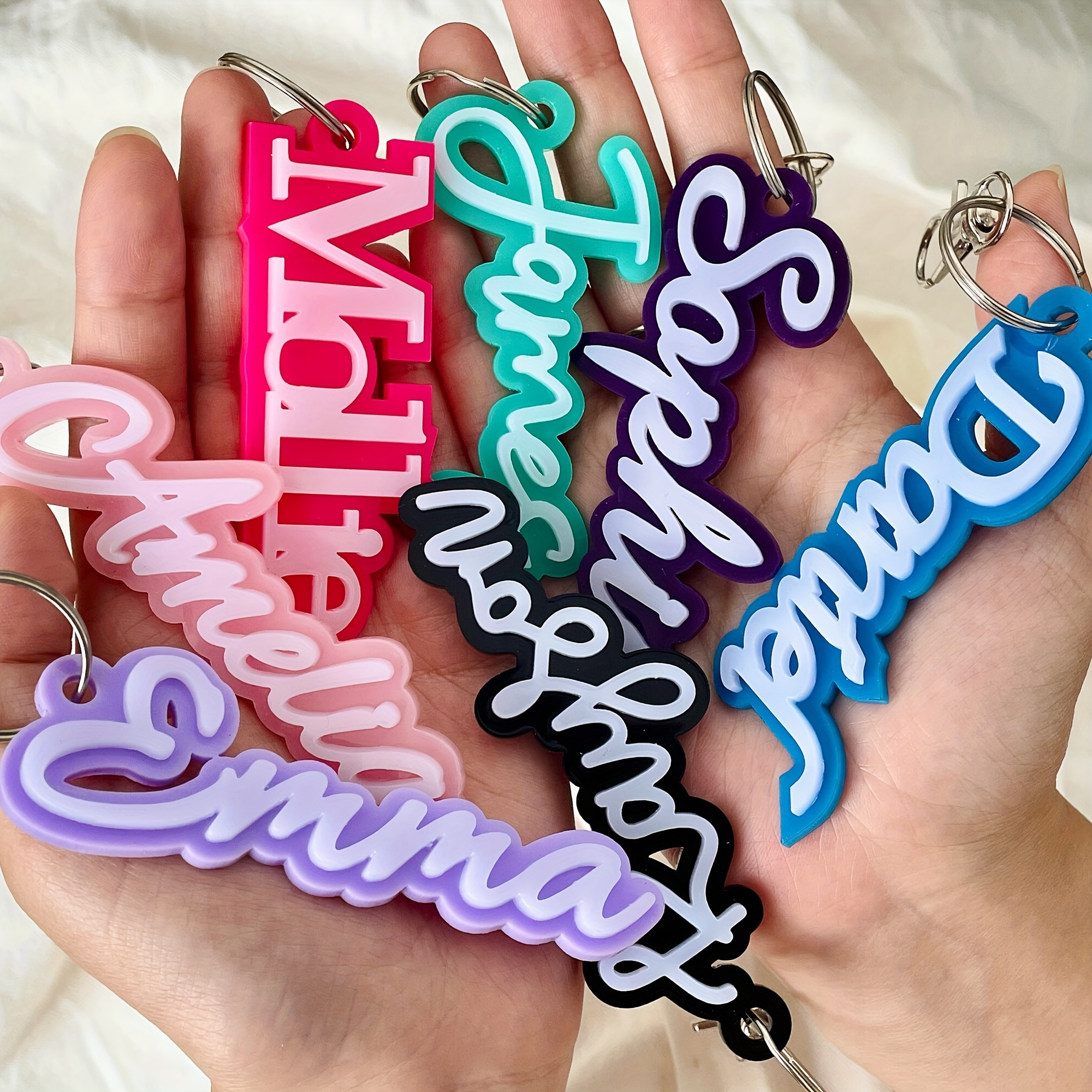 

Keychain Tag - Personalized For & , , For Birthdays & Christmas