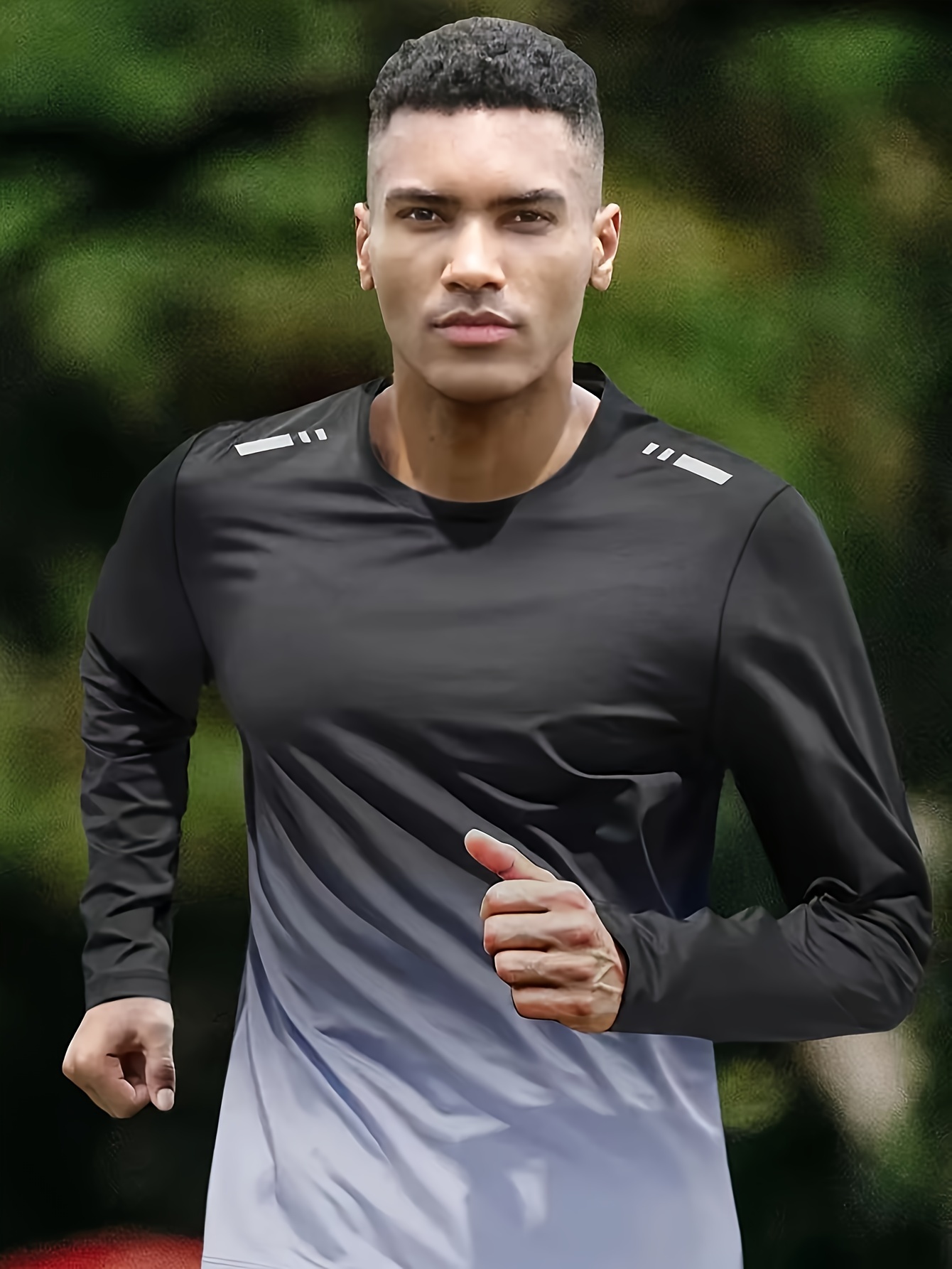 Gym Playeras Para Correr Manga Larga Camisetas Deportivas Larga