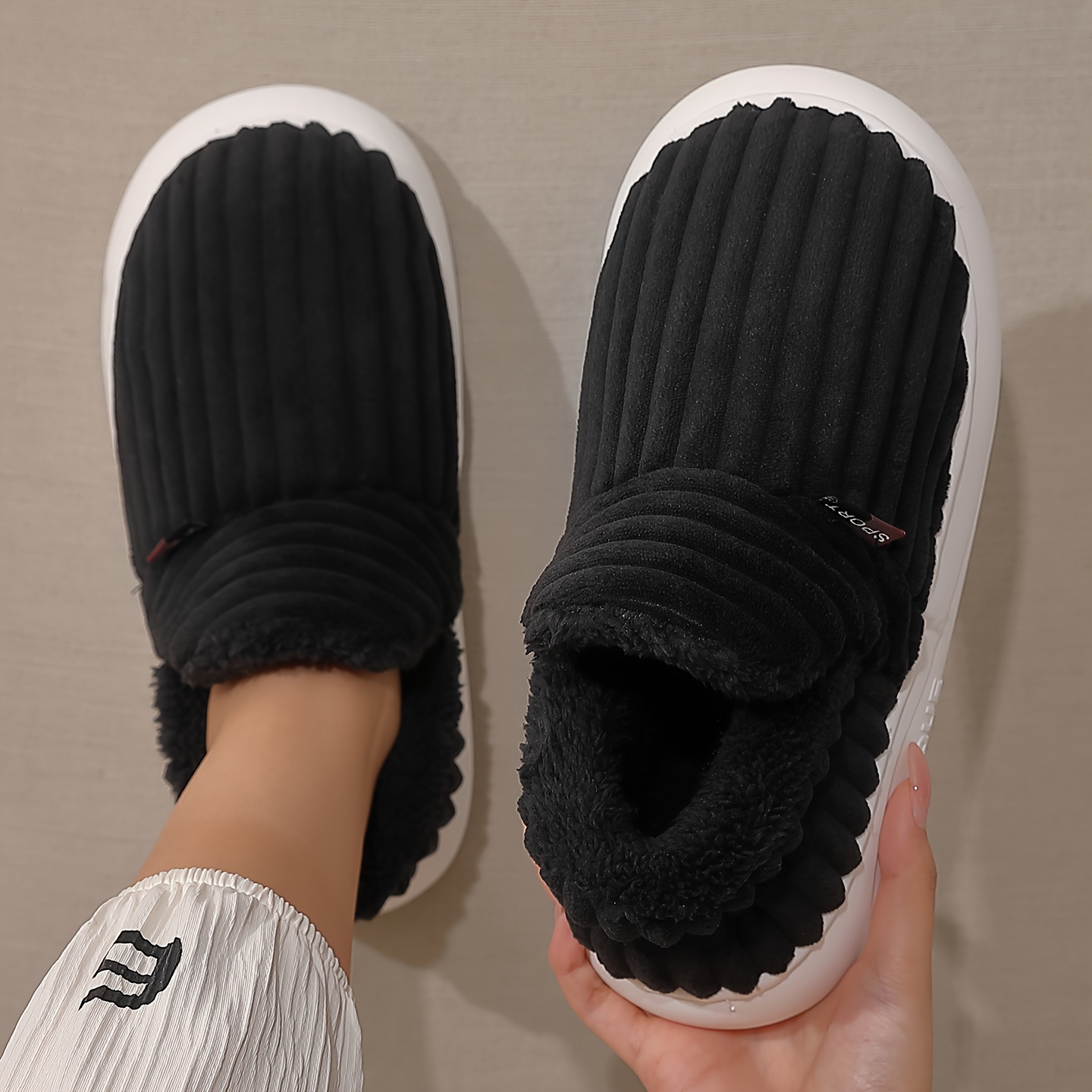 chaussons dhiver femmes semelle eva antidérapante - Temu Belgium