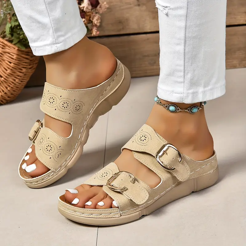 Women s Summer Wedge Sandals Casual Design details 4