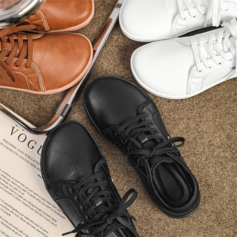 zapatos cabeza ancha minimalista caída Temu Spain