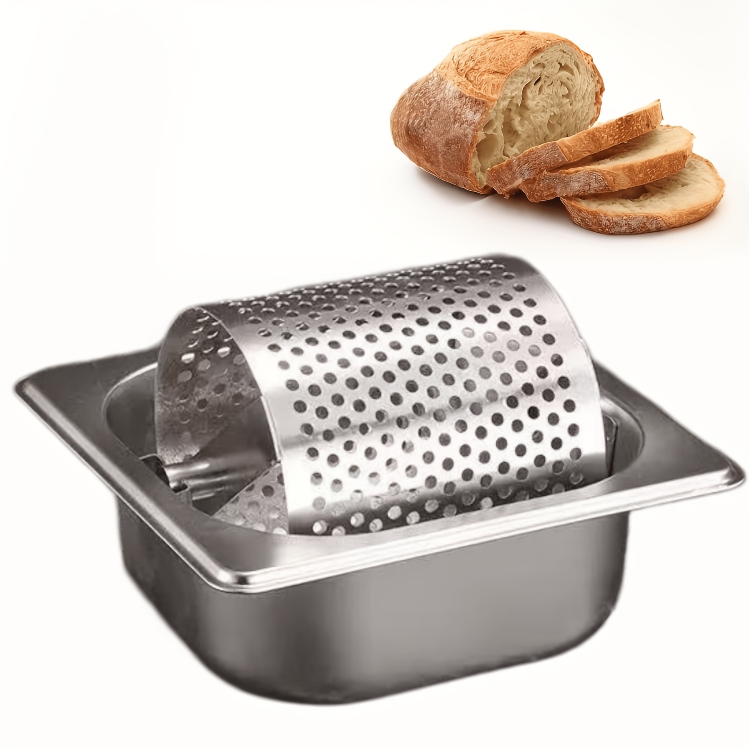 TEMU Stainless Steel Butter Melter, Cheese Dispenser, Salad Dressing Mustard Sauce Applicator, Manual Spreading Tool, Suitable For Hamburgers,